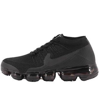 Кроссовки женские Nike Air Vapormax (черные) (на стилі), фото 2