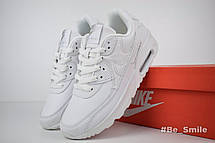 Кросівки жіночі Nike Air Max 90 (білі) (на стилі), фото 2