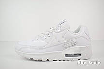 Кросівки жіночі Nike Air Max 90 (білі) (на стилі), фото 3