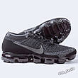 Кросівки чоловічі для бігу Nike Air Vapormax Flyknit (чорні) (на стилі), фото 2