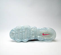 Кроссовки женские Nike VaporMax (белые-красные) (на стилі), фото 2