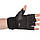Перчатки для тяжелой атлетики MARATON AI041060 (р-р - L-XXL, черно-серый), фото 3