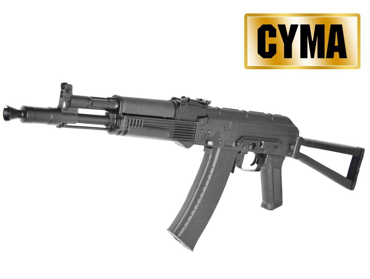 

Страйкбольный привод Cyma CM.031D реплика автомата Калашникова АК-105, Черный