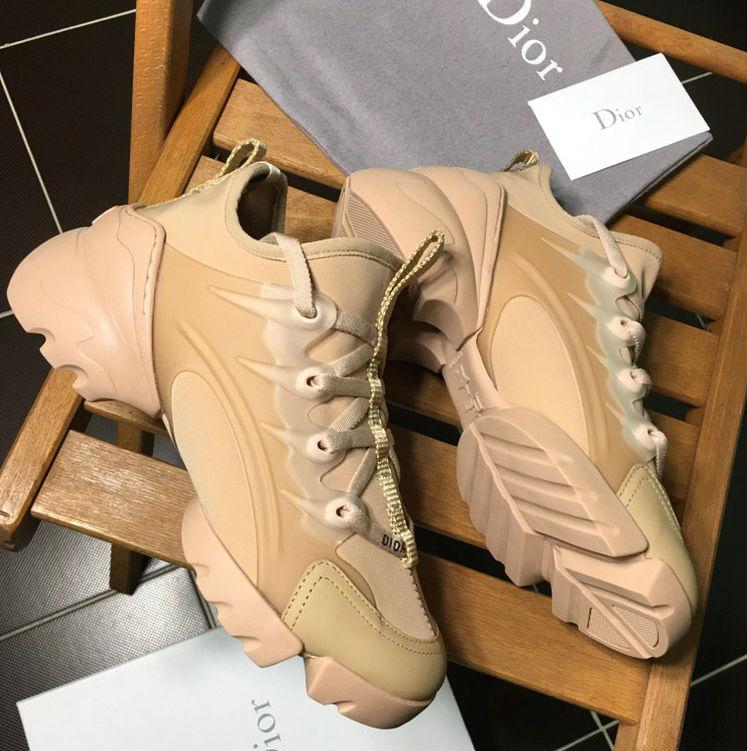 

D*or D-Connect Sneaker Nude Beige | кроссовки/сникерсы женские; бежевые; весенние/летние; диор 38eur - 24.0cm, Бежевый