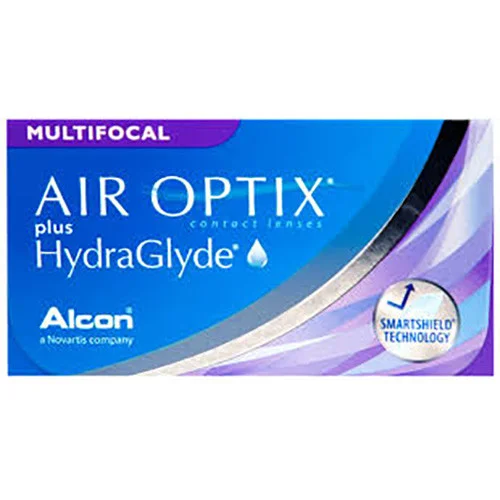 Контактные линзы Air Optix Hydraglyde Multifocal (мультифокальные), 1 