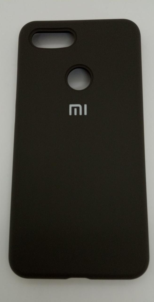 

Чехол Silicone Case Xiaomi Mi8Lite (dark oliver), Зеленый