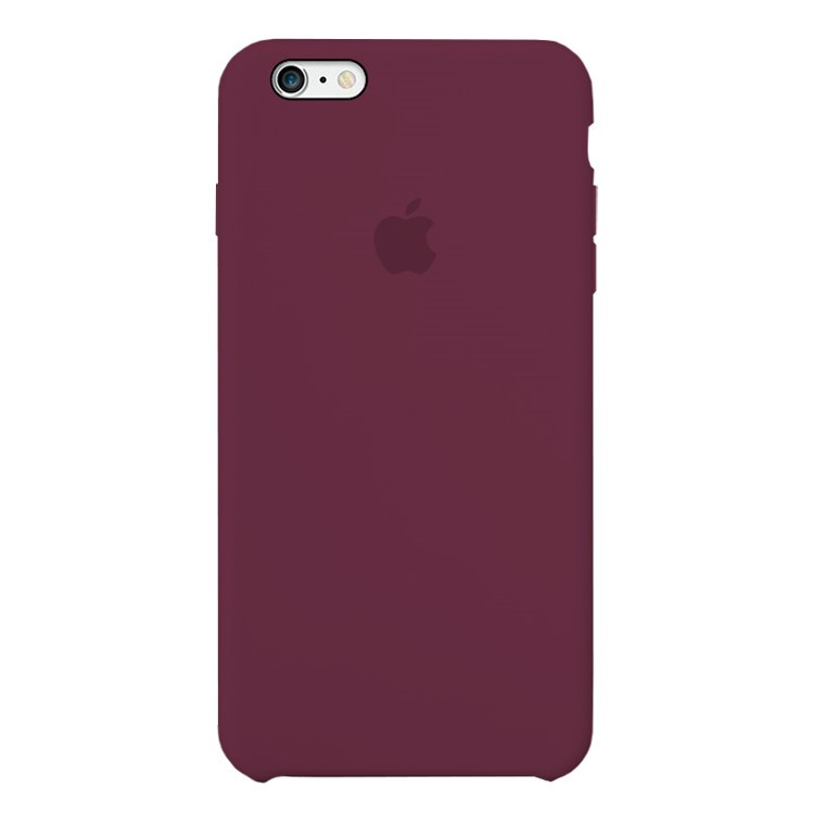 

Чехол Silicone Case для Apple iPhone 6/6S темно-бордовый (42 Maroon) Эксклюзив