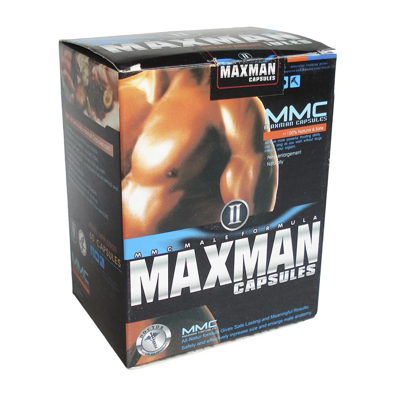 

Maxman II Максмен 2 в капсулах для повышения потенции и увеличения члена 60 капсул