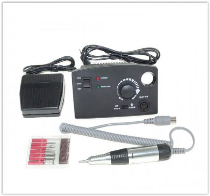 

Фрезер для маникюра Nail Drill ZS-602 PRO (черный) , 45 Вт (аппарат для маникюра)