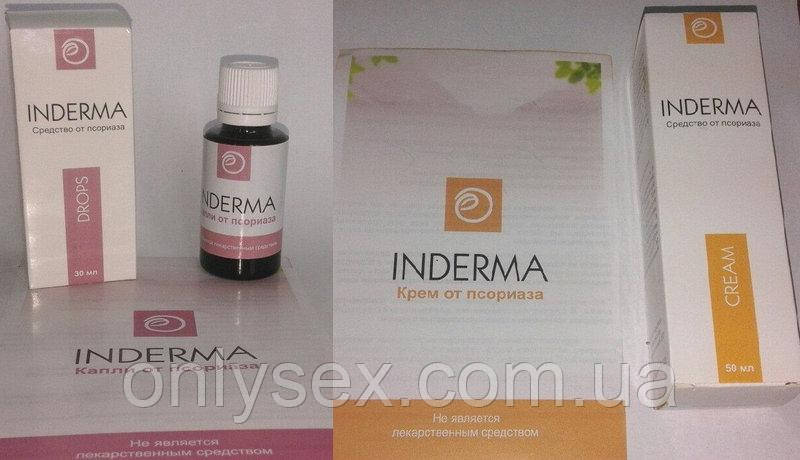 

Inderma - комплекс от псориаза - крем+капли (Индерма)