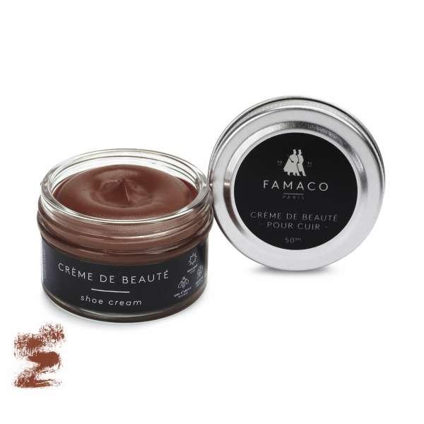 

✅ Желтовато-коричневый крем для обуви Famaco Creme De Beaute, 50 мл