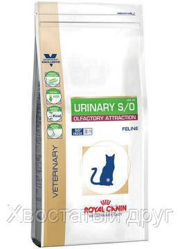 

Сухой лечебный корм Royal Canin Urinary S/O Olfactory Attraction Feline 1.5 кг для кошек при заболеваниях