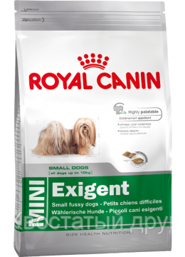 

Сухой корм (Роял Канин) Royal Canin Mini Exigent 2 кг для привередливых собак маленьких размеров (вес до 10