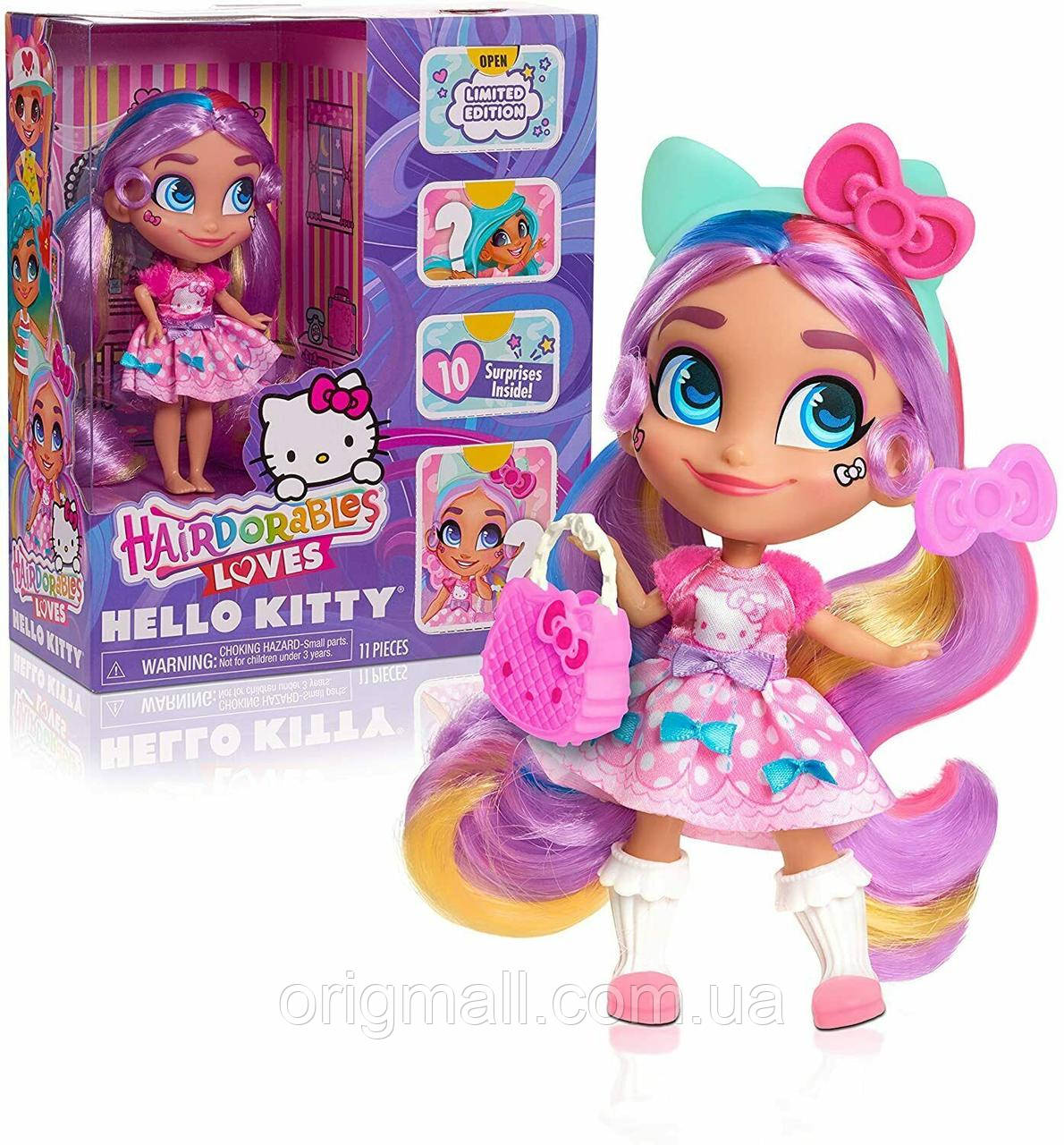 

Кукла Хэрдораблс Хеллоу Китти Hairdorables Loves - Hello Kitty