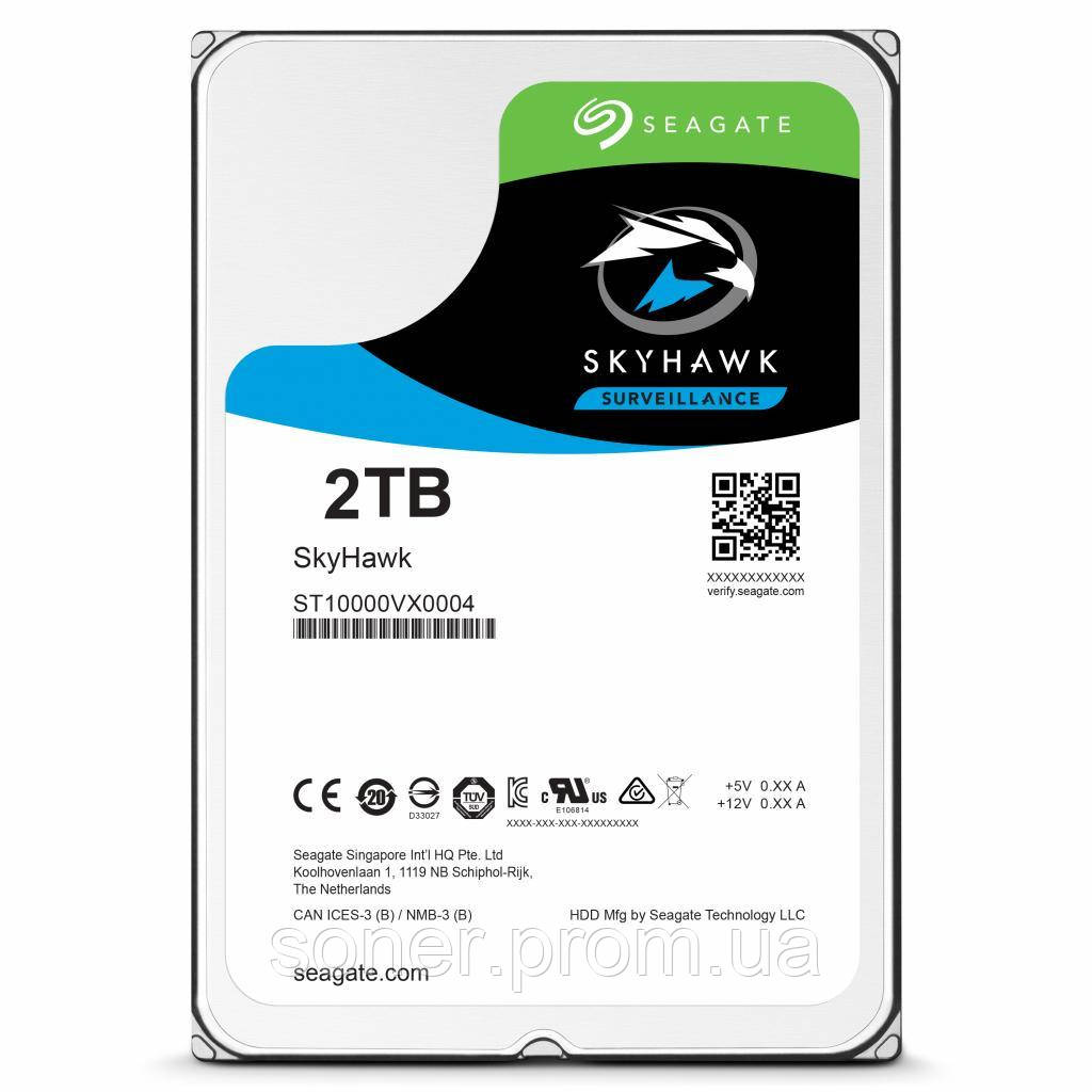 

Жесткий диск 3.5" 2TB Seagate (ST2000VX008)