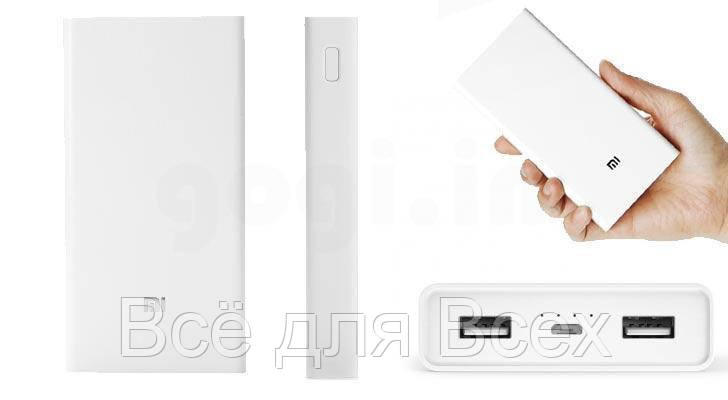 

Внешний аккумулятор Xiaomi Mi Power Bank 20000 mAh / Реплика