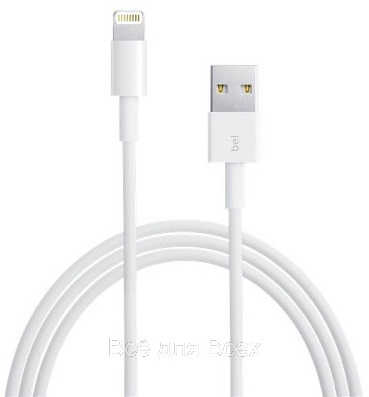 

USB кабель шнур для iPhone Lightning , кабель для зарядки айфона 2м (28248)