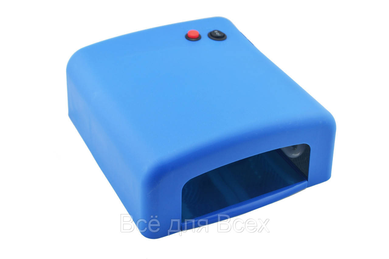 

Лампа для ногтей ультрафиолетовая K818 36Вт Blue, Синий