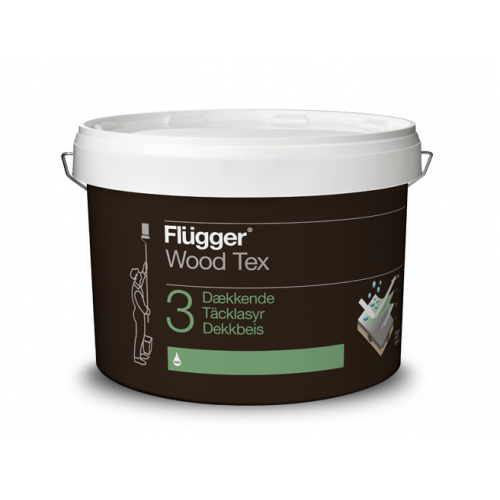 

Кроющая пропитка Flugger Wood Tex Opaque (Base 3) полупрозрачная