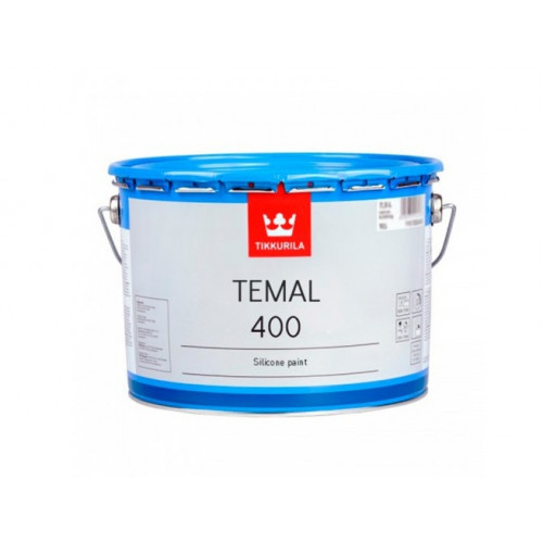 

Краска теплостойкая силиконовая ТЕМАЛ 400 Tikkurila Temal 400