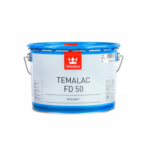 

Краска органорастворимая Темалак ФД 50 Tikkurila Temalac FD 50 прозрачная TCL