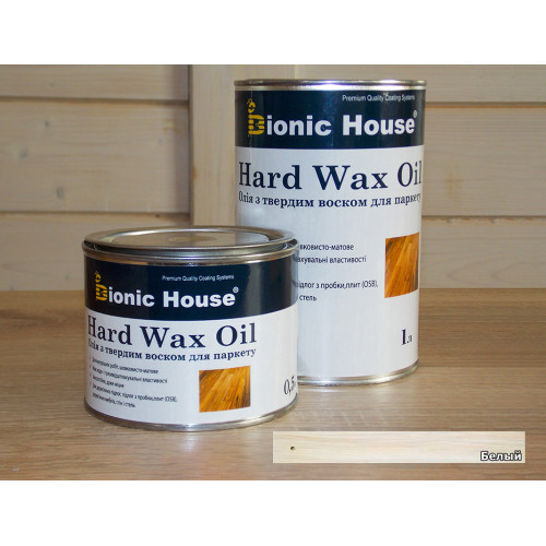 

Масло для пола Hard Wax Oil Bionic House Белый