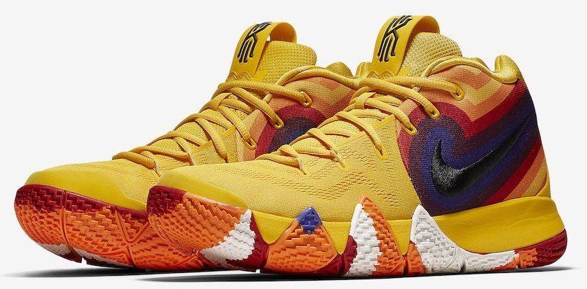 kyrie 4 yellow multicolor