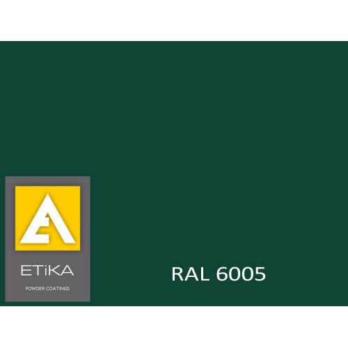 

Краска порошковая полиэфирная Etika Elektro Зеленая RAL 6005 матовая