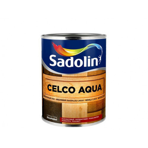 

Лак для стен Sadolin Celco Aqua глянцевый