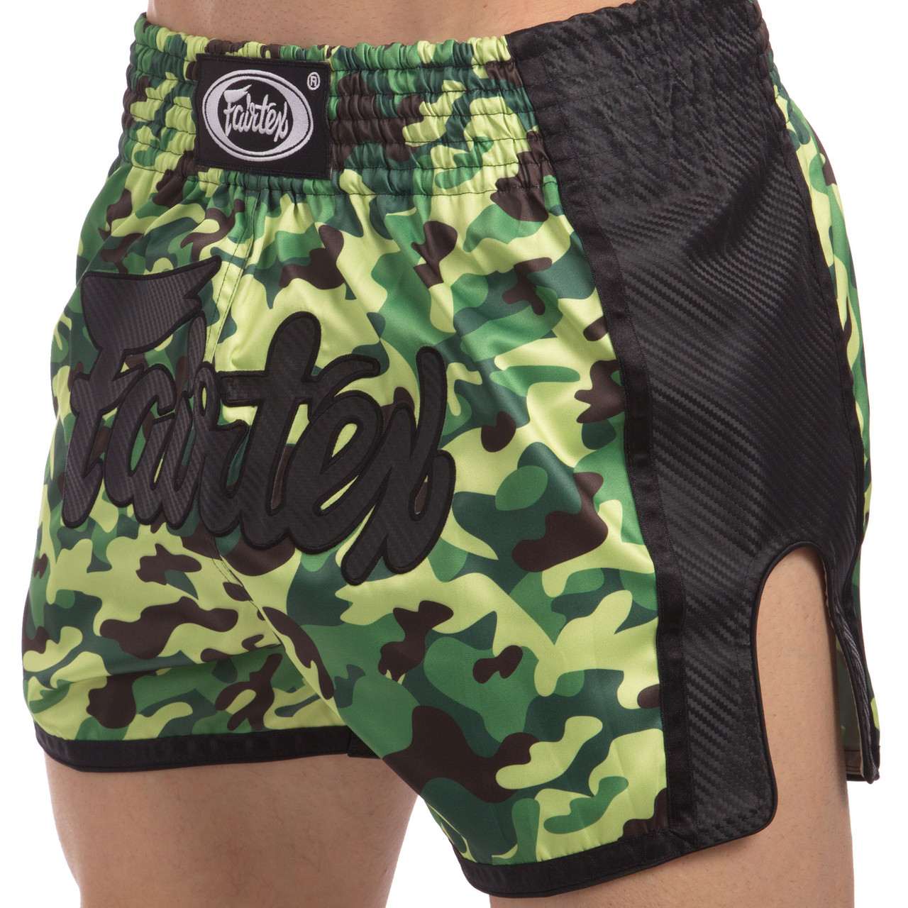 

Шорты для тайского бокса и кикбоксинга FAIRTEX BS1710 GREEN/CAMOUFLAGE (сатин, нейлон, р-р M-XL, защитный цвет, В ассортименте