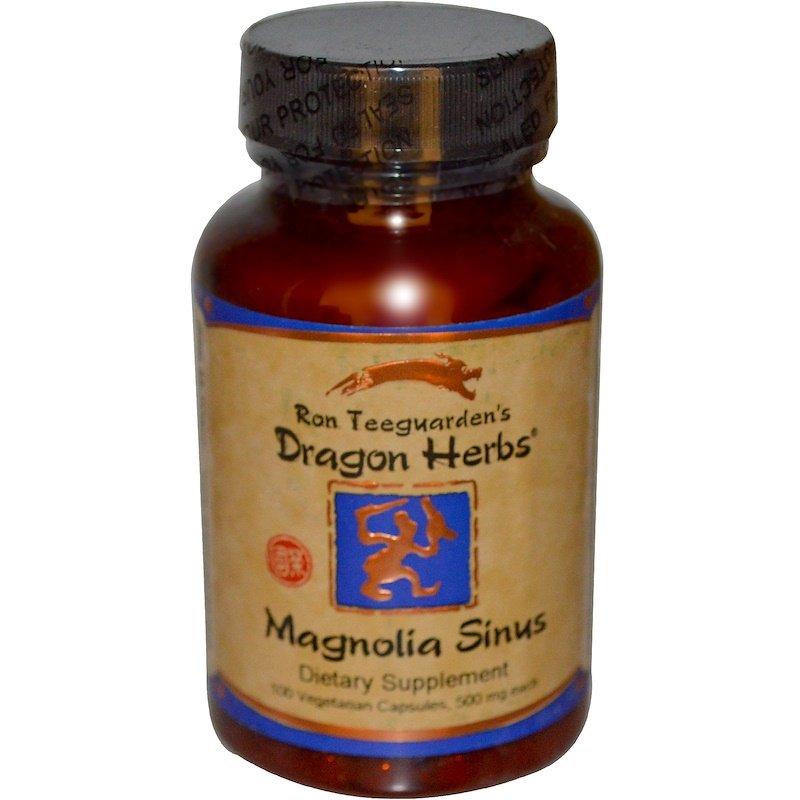 

Dragon Herbs, Magnolia Sinus, 500 mg, 100 Vegetarian Capsules