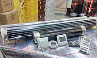 6м2 Інфрачервона тепла підлога 6м x 1м Hot-Film комплект термоплівки з терморегулятором