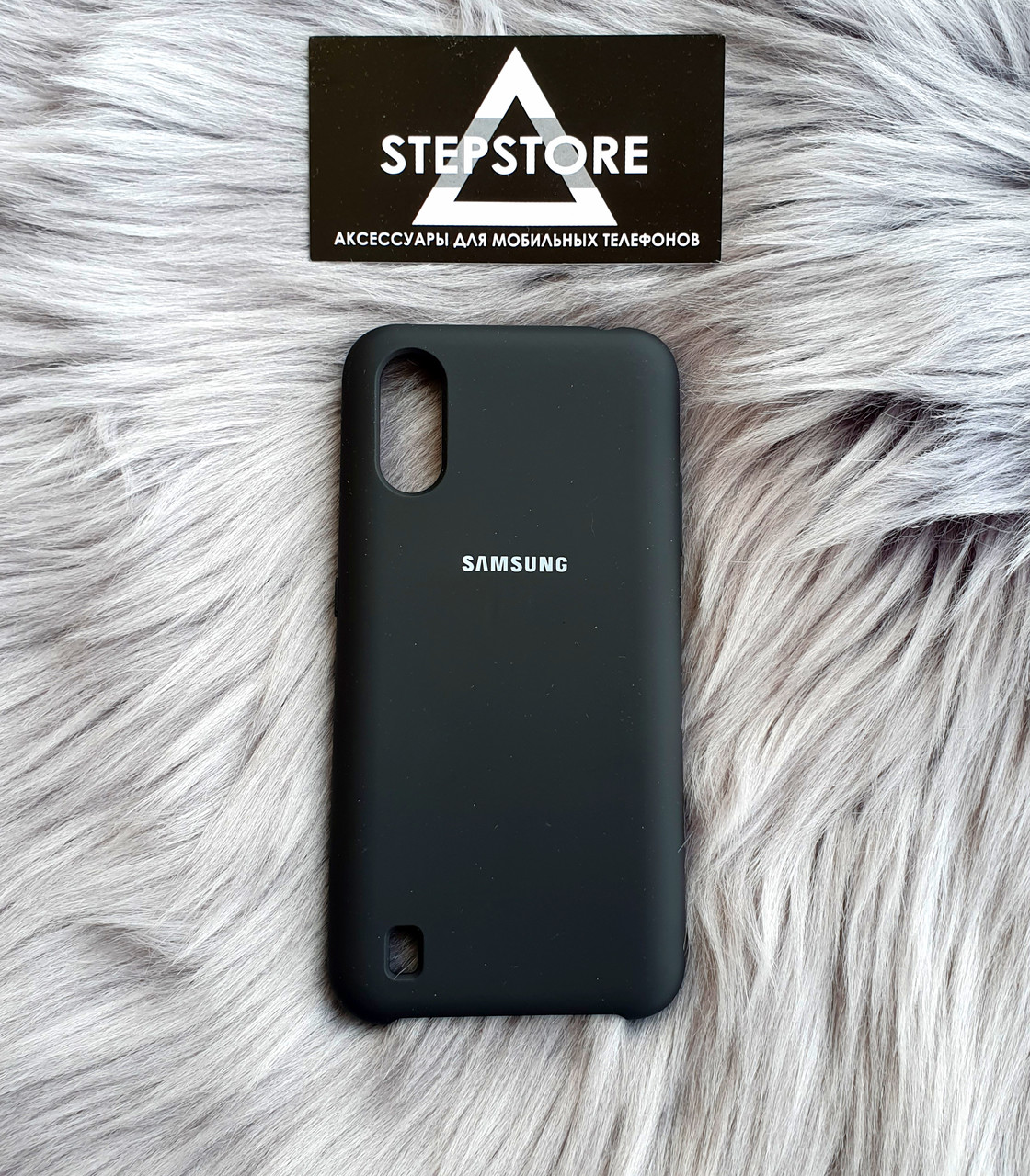 

Чехол Silicone case Cover для Samsung S20 S20 Plus S20 Ultra A01 Samsung A01, Черный