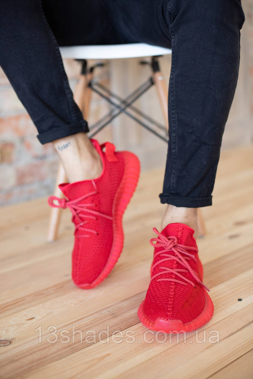 

Женские кроссовки Adidas Yeezy Boost 350V2 red ААA+ Киев