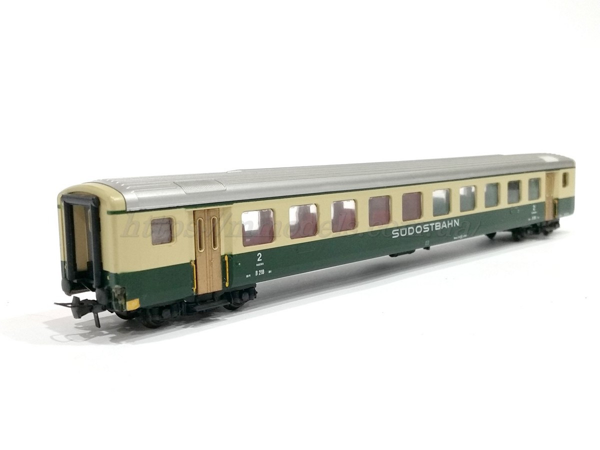 

Roco 04239 Вагон 2го класса Südostbahn B218, Швейцарских жд, масштаба 1:87, H0