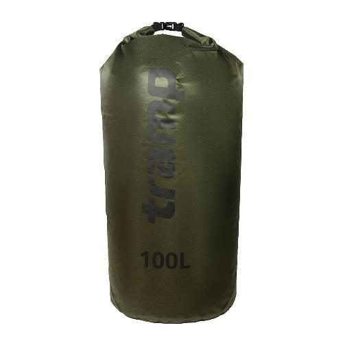 

Гермомешок PVC Diamond Rip-Stop 100л Tramp TRA-210-olive, Оливковий