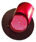 Світлофорними лампа червона 104646