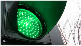 Світлофорними зелена лампа 104647