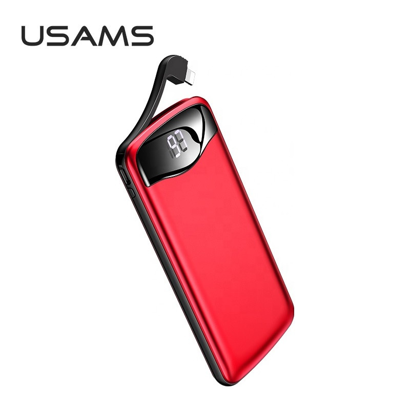 

Power bank USAMS US-CD90 PB28 Digital Display With Cable 10000mAh