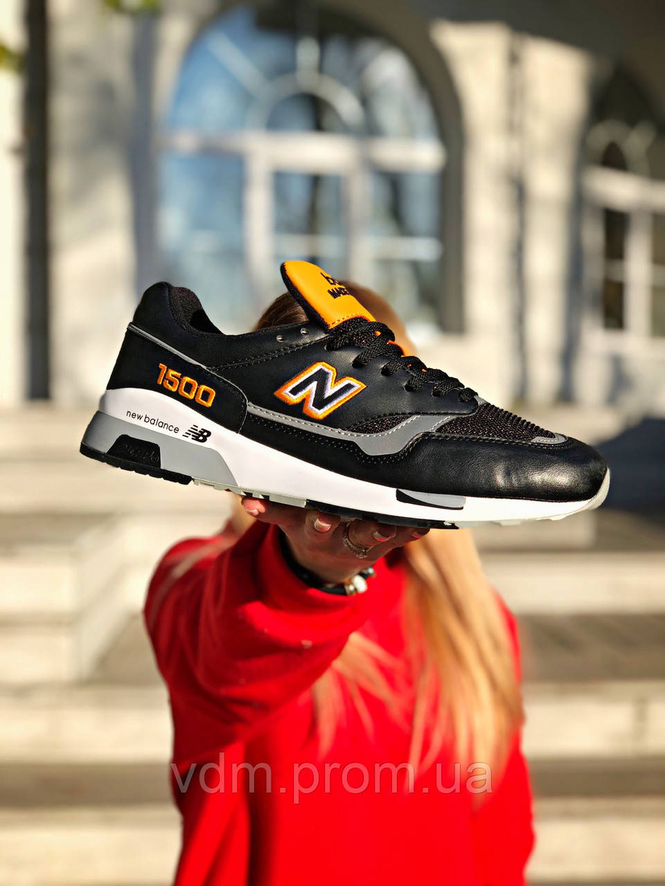 

Кроссовки мужские New Balance 574 в стиле Нью Баланс, натуральная кожа код Z-3001. Черные 45