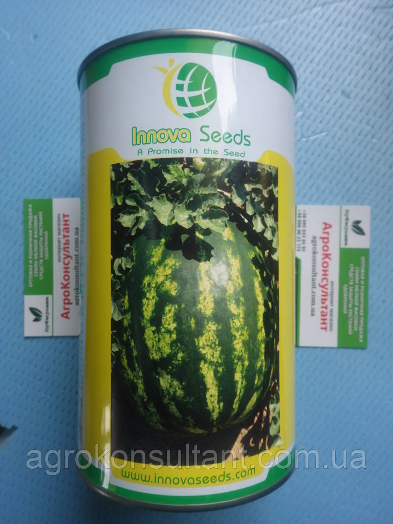 Семена арбуза Кримсон Свит/ Innova Seeds(500г) — Скороспелый, среднеранний сорт с округлыми полосатыми плодами