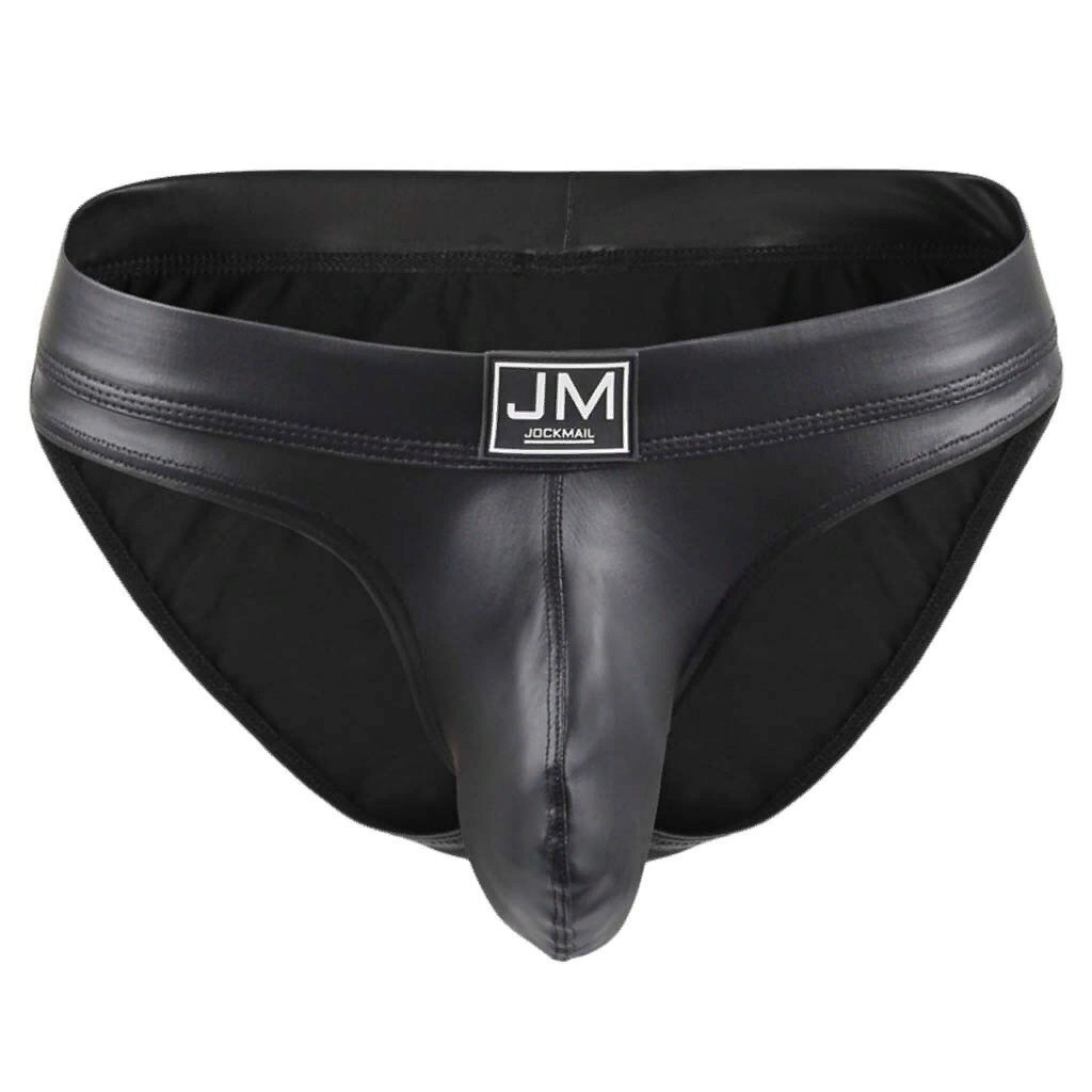 

Брендовые мужское трусы XL Fashion Men Sexy Leather Underwear