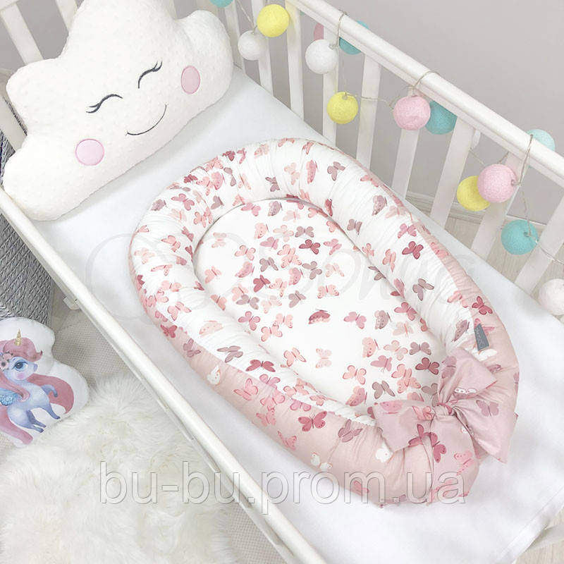 

Кокон Baby Design Premium Бабочки, #ad8698