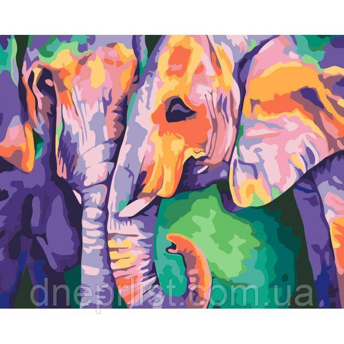 Картина по номерам Животные "Индийские краски", 40х50 см, 3*