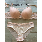 

Комплект женского нижнего белья Lora Iris 6482 пудра 80В