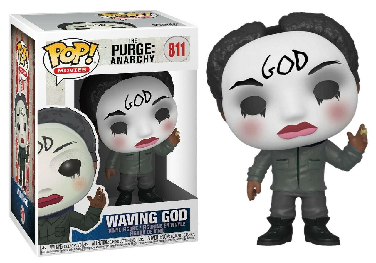 

Фигурка Funko Pop Фанко Поп Судная Ночь Божок The Purge Waving God 10 см Movies TP WG 811