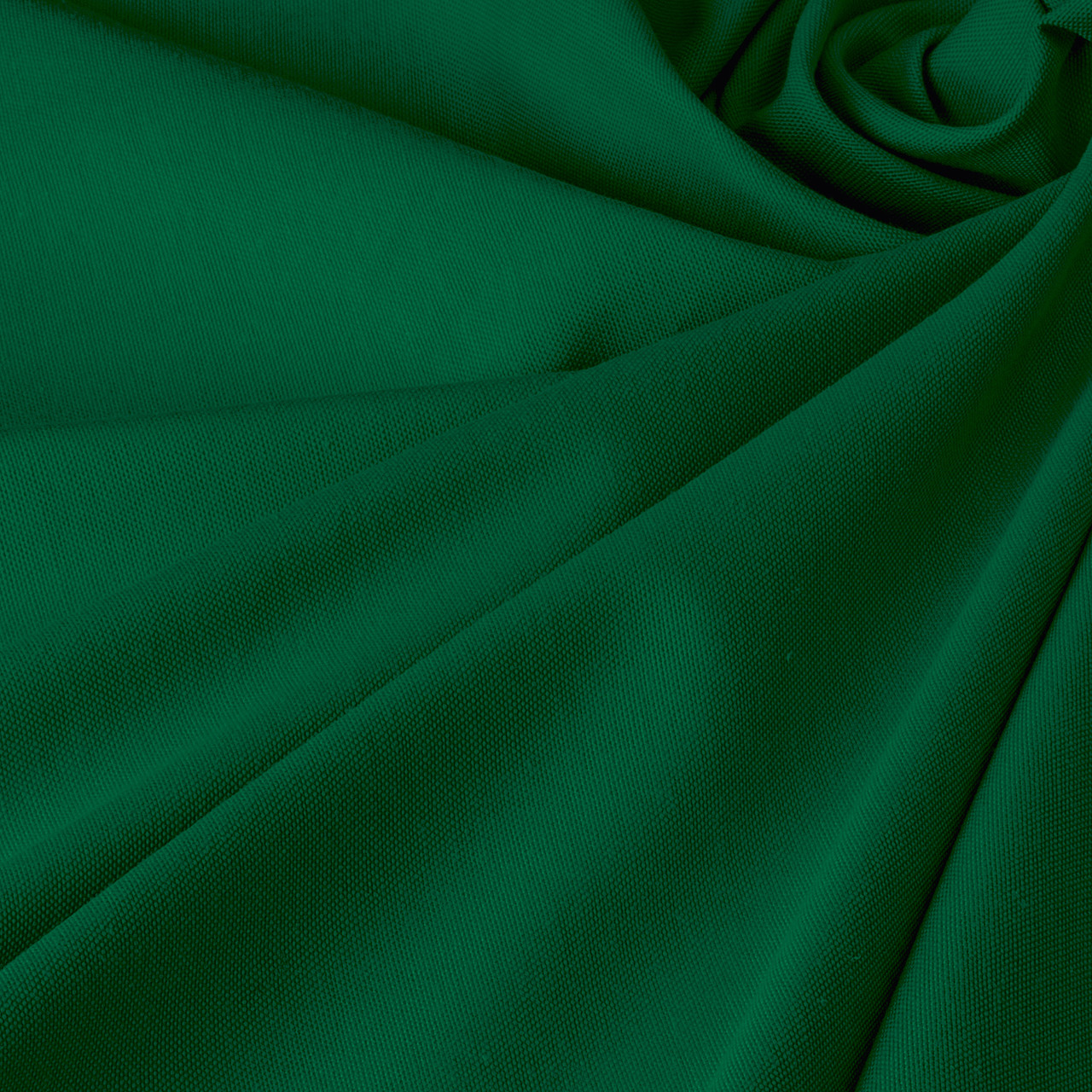 Однотонна декоративна тканина зеленого кольору з тефлоновим просоченням DRY-84601