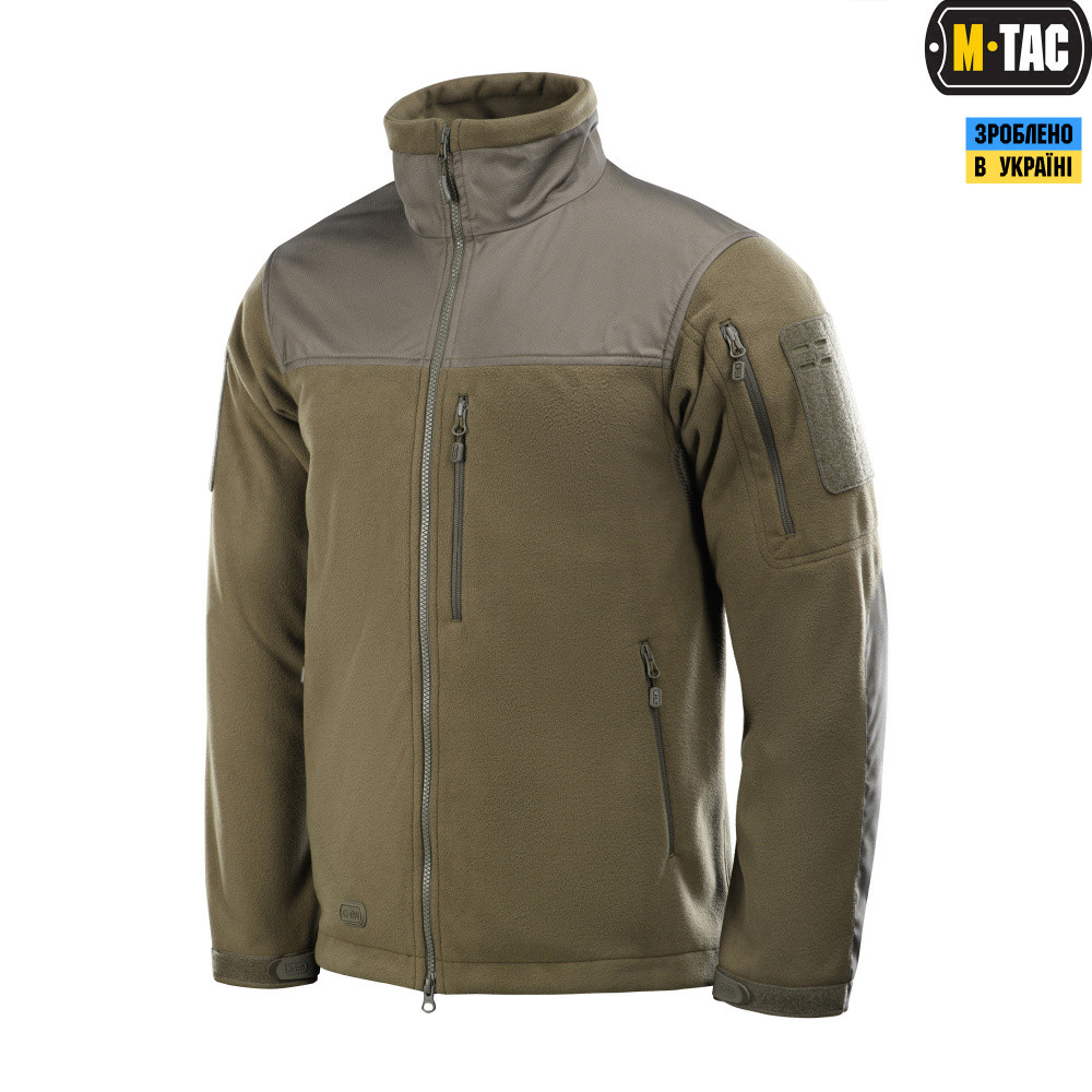 

M-Tac куртка флисовая Alpha Windblock Dark Olive