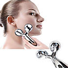 [ОПТ] Роликовый 3D массажер лифтинг-эффект для тела и лица, фото 4