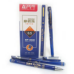 Ручка стирається гель №GP-3281-BL синя 12уп, 0,5 мм, термостатна